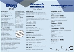 Take a look at our day trips up until January 2027