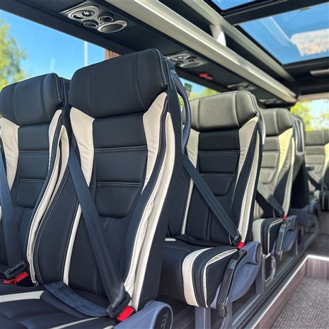 2020 16 Seater Mercedes Sprinter leather seats