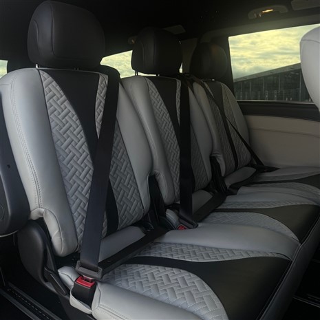 8 full leather seats
