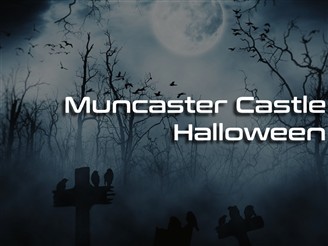 Muncaster Castle at Halloween