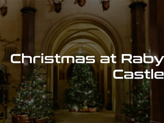 Raby Castle at Christmas