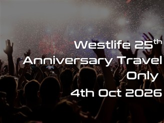 Westlife Travel Only Anniversary Tour Newcastle